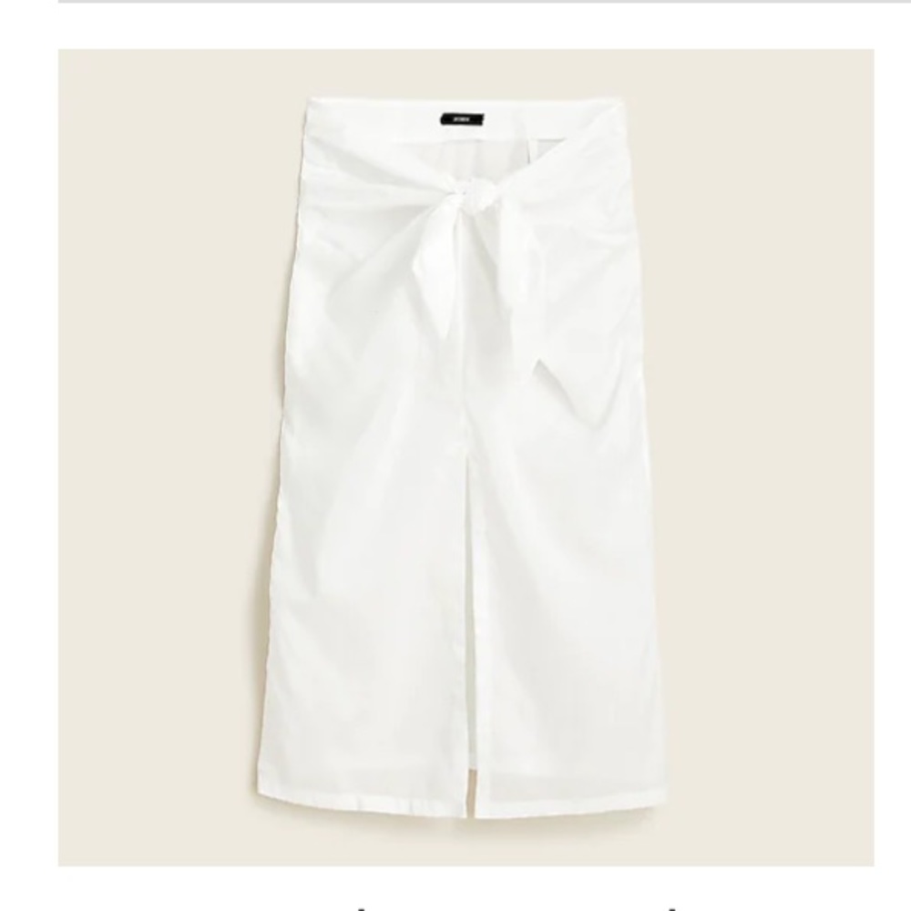 NEW JCrew Sarong skirt